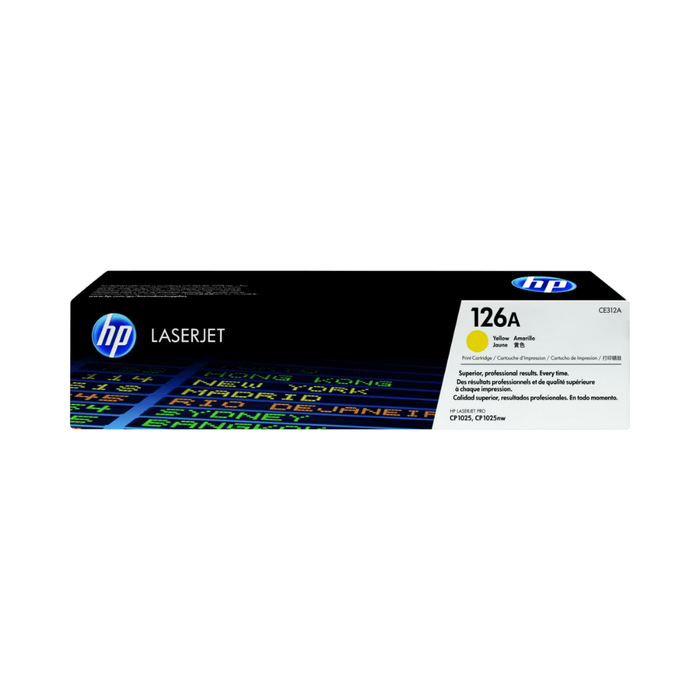 Tóner HP 126A LaserJet Amarillo