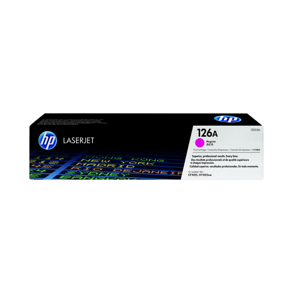 Tóner HP 126A LaserJet Magenta