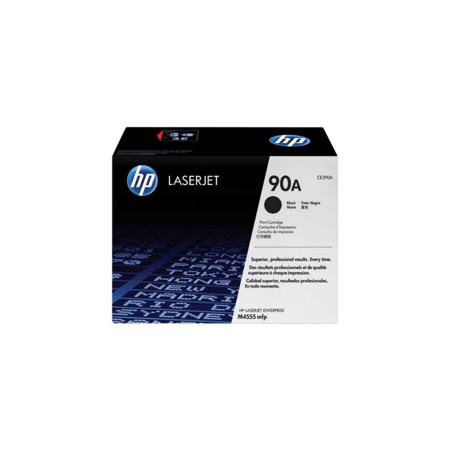 HP Cartucho original de tóner negro 90A LaserJet