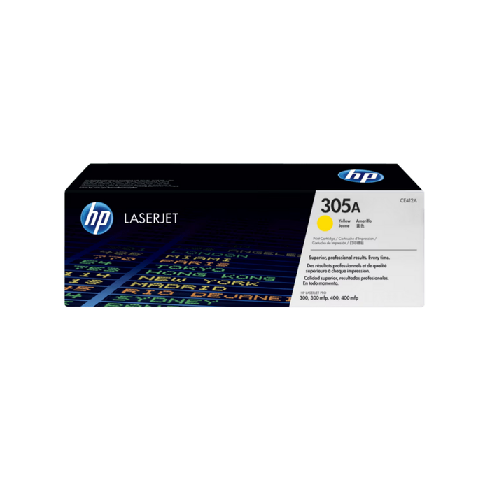 Tóner HP 305A LaserJet Amarillo
