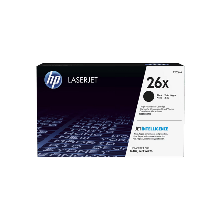Tóner HP 26X LaserJet Negro Alta Capacidad