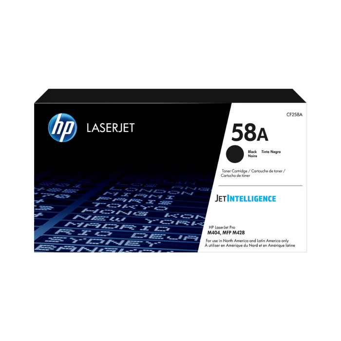 Tóner HP 58A LaserJet Negro