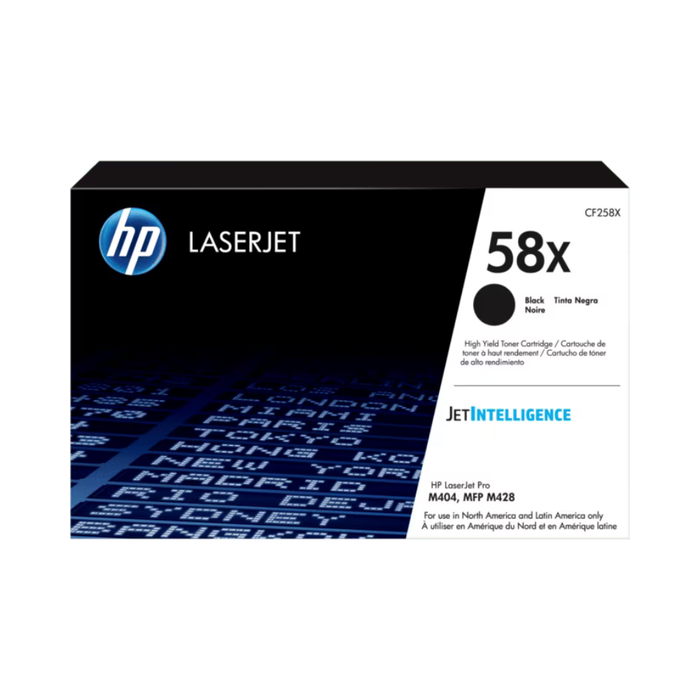 Tóner HP 58X LaserJet Negro Alto Rendimiento