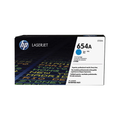 HP Cartucho de tóner original 654A LaserJet cian