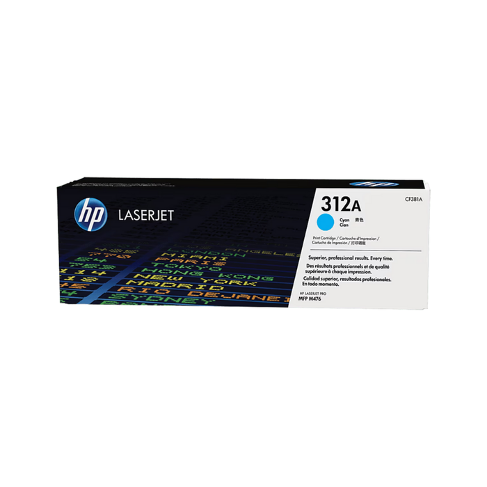 Tóner HP 312A LaserJet Cyan