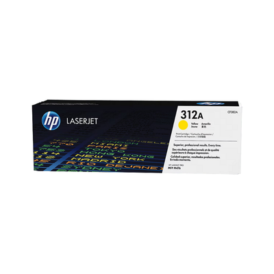 Tóner HP 312A LaserJet Amarillo
