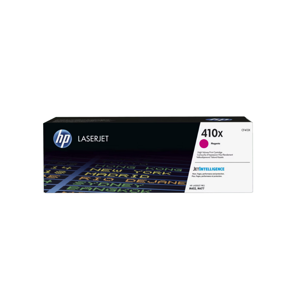 Tóner HP 410X LaserJet Magenta Alta Capacidad Original