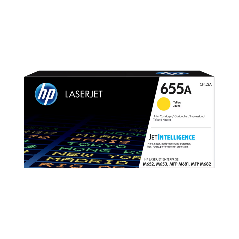 Toner HP 655A Amarillo