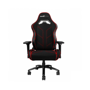 Silla Gaming Game Factor Tela Reclinable 4D Estructura Metálica Negro/Rojo CGC600-RD