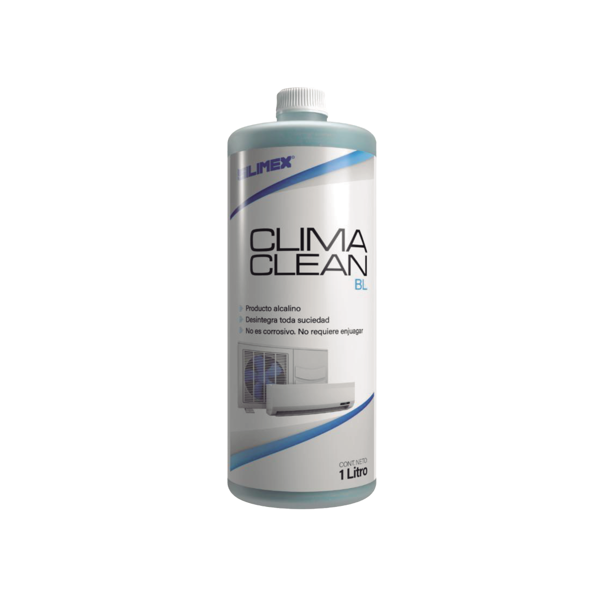 CLIMA CLEAN BL Limpiador a Base acida que Garantiza una Limpieza Profunda y Profesional en Serpentines de Minisplits, Mejorando su Eficiencia y Prolongando su Vida util