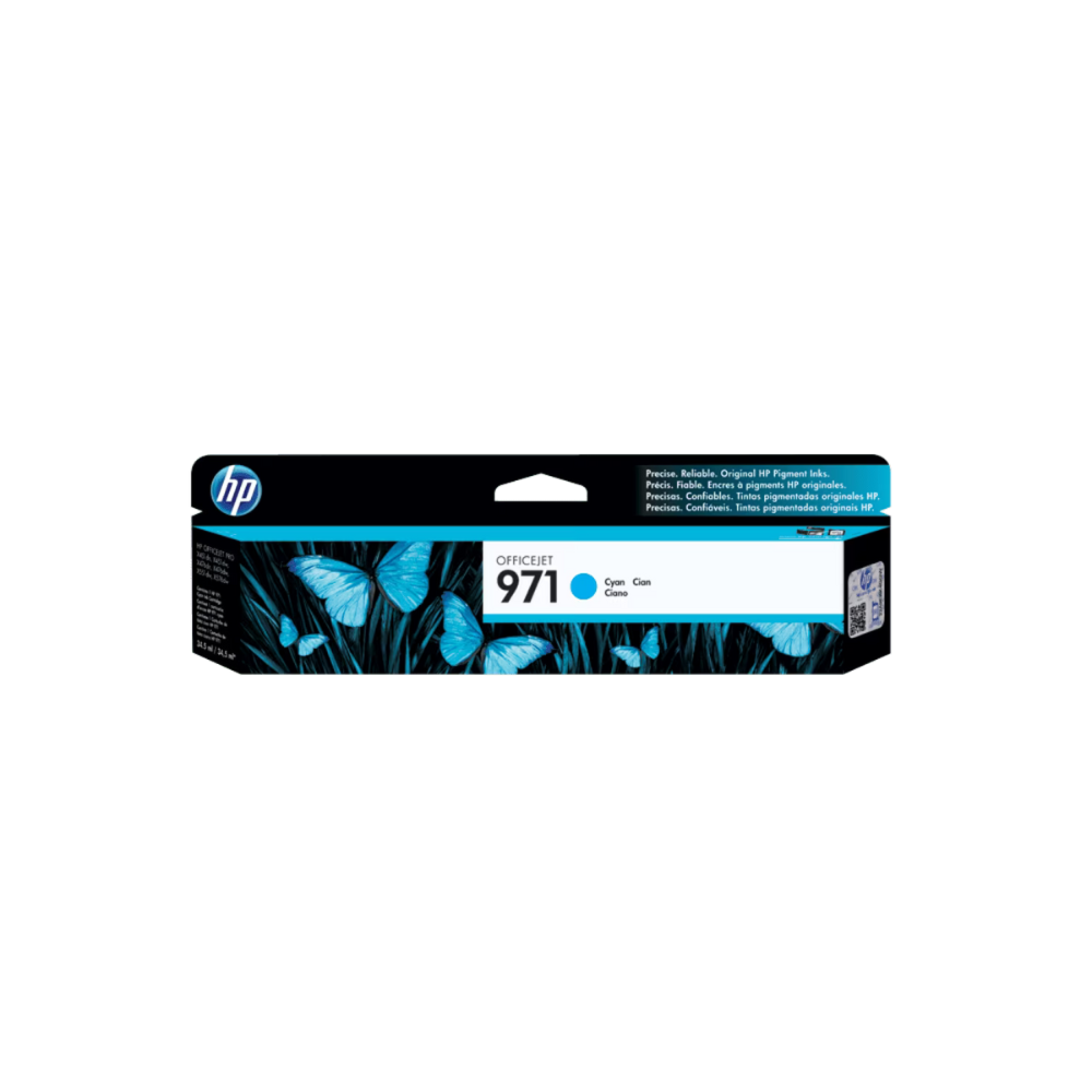 HP Cartucho original de tinta cian 971
