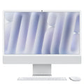 Computador todo en uno Apple iMac MWUV3E/A Apple M4 16GB 512GB SSD 24" 4.5K escritorio plata chip deca-core 4480x2520 teclado español Wi-Fi 802.11ax 143W