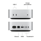 Mac mini MU9E3E/A M4 16GB 512GB SSD Plata Apple