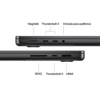 MacBook Pro MW2V3E/A M4 16GB 1TB SSD Negro Apple