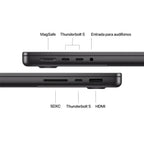 MacBook Pro MX2J3E/A M4 Pro 24GB 1TB SSD Negro Apple