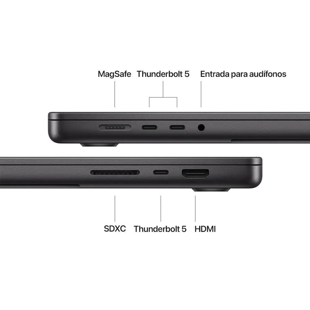 MacBook Pro MX303E/A M4 Max 36GB 1TB SSD Negro Apple