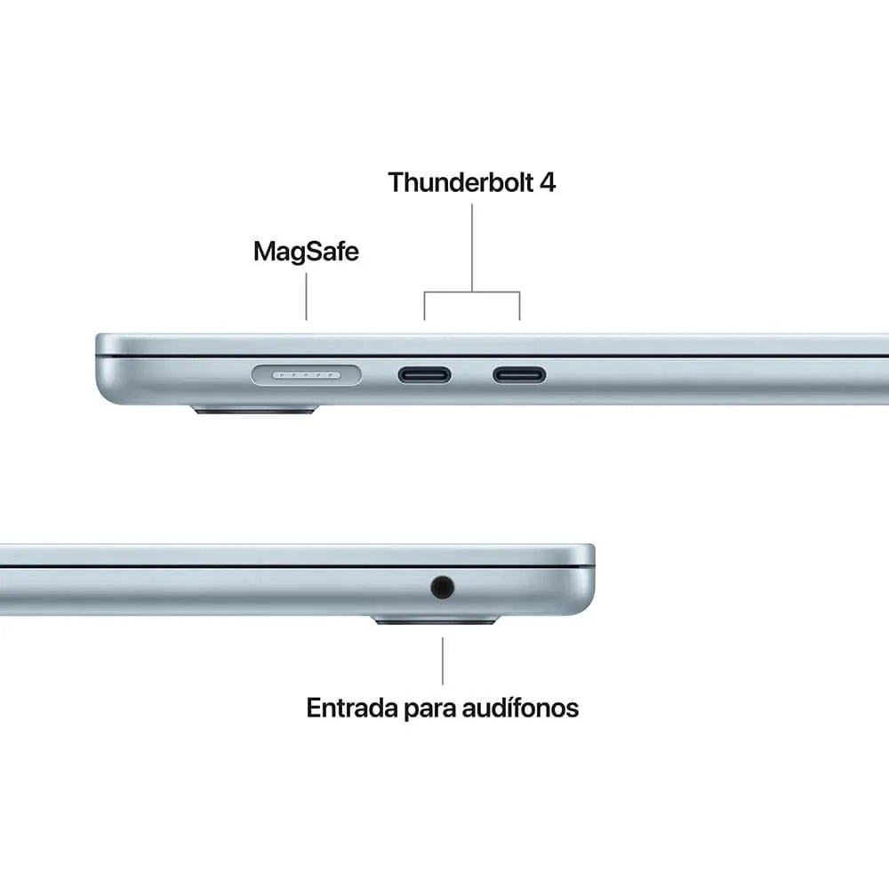 MacBook Air MC7C4E A M4 16GB 512GB SSD Azul 15.3 Pulgadas 18 Horas