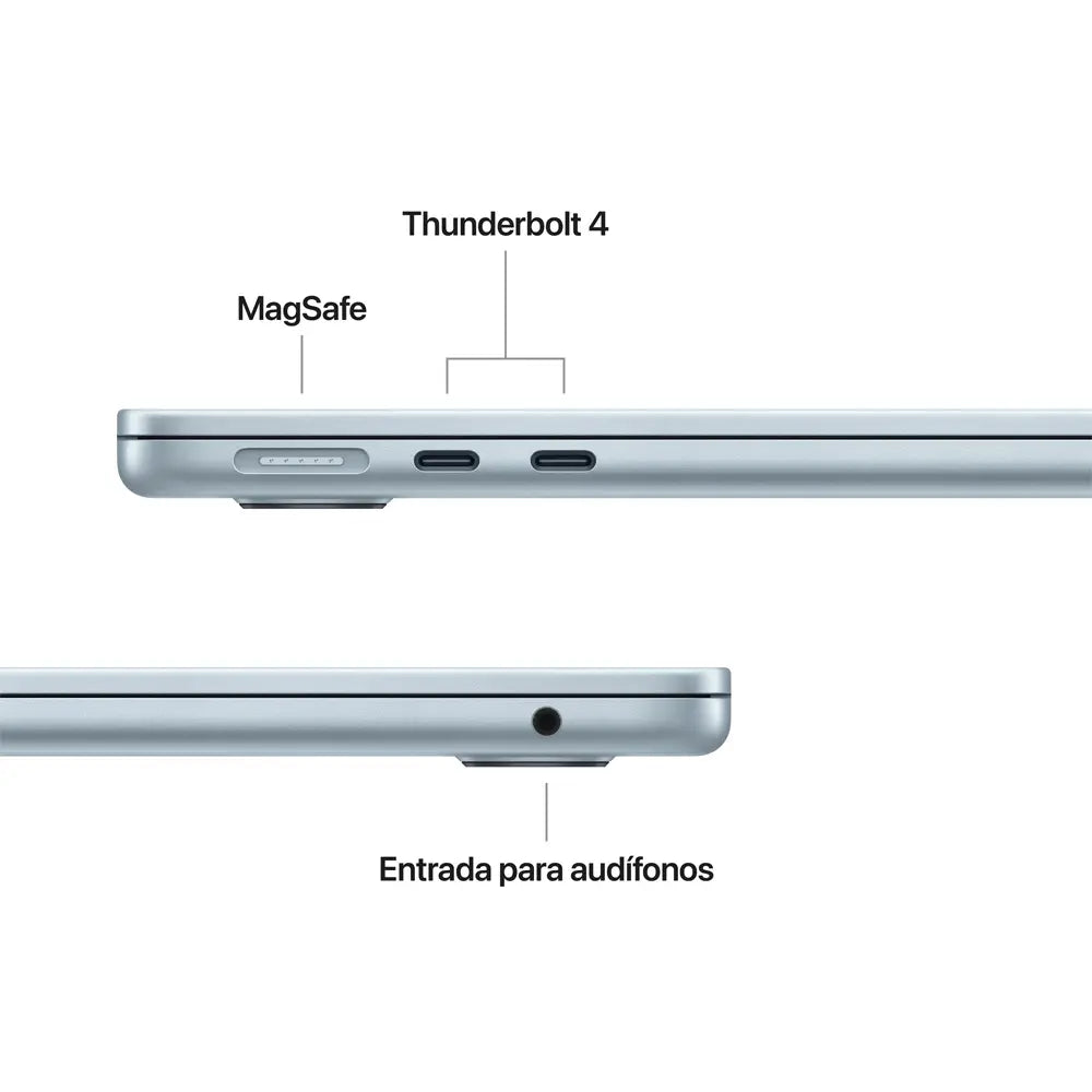 MacBook Air 13" M5 10CPU 10GPU 16GB 1TB SSD azul cielo