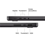 MacBook Pro 14" M5 10CPU 10GPU 32GB 1TB SSD negro espacial