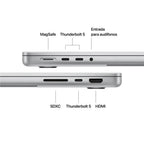 MacBook Pro 14" M5 18CPU 20GPU 24GB 2TB SSD plata