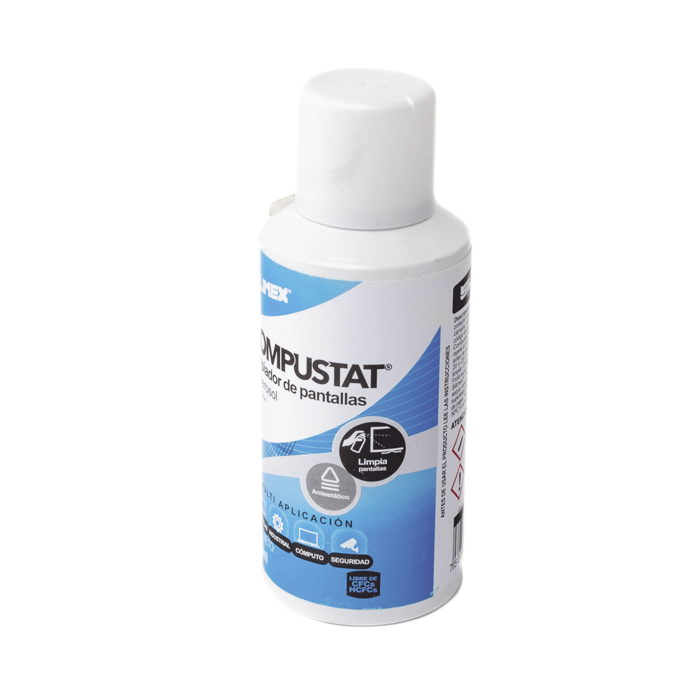Limpiador de Pantallas y Camaras, Protector Anti-Estatico en Aerosol, con Proteccion Contra Rayos UV, Repelente de Polvo, 170 ml