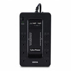 UPS Standby CyberPower SX650U 650VA/360W 8 NEMA 5-15R (4 c/respaldo batería) 2x puertos USB carga120V GreenPower UPS