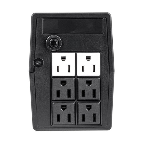 UPS No-Break Energizer ERENUPS8VA 800VA/ 480W 6 NEMA 5-15R (4 con protección batería) 120V 60Hz batería 12V / 9Ah