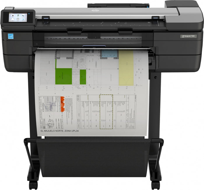 Plotter HP DesignJet T830 24" Multifunción Inyección Térmica de Tinta Resolución 2400x1200 dpi Producto Frágil Revisar C