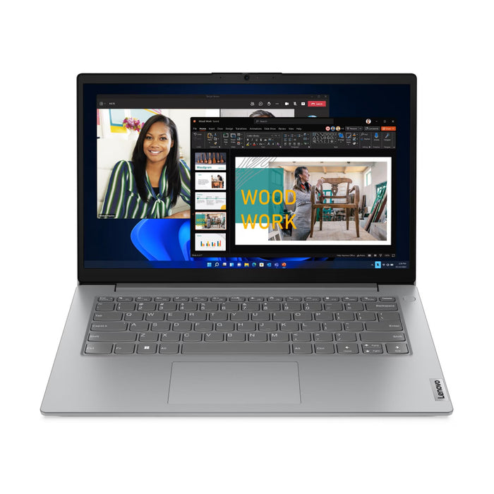 Laptop Lenovo V14 G4 AMN 14" FHD AMD Ryzen 3 7320U 16GB 512GB Radeon 610M W11 Home Español Iron Grey Wi-Fi 6