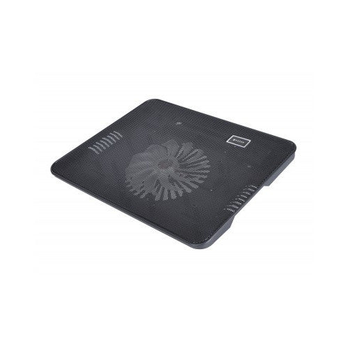 Base Enfriadora Naceb modelo NA-0108 para Laptop 15 pulg con 1 ventilador de 1200RPM color Negro