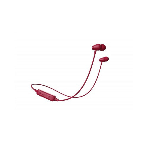 Audífonos Naceb Intraauriculares Inalámbricos con Micrófono Bluetooth Rojo