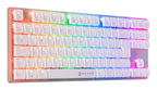 Teclado gamer mecanico Naceb RGB 87 teclas TKL low profile modelo NA-0971
