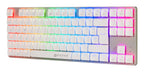 Teclado gamer mecanico Naceb RGB 87 teclas TKL low profile modelo NA-0971