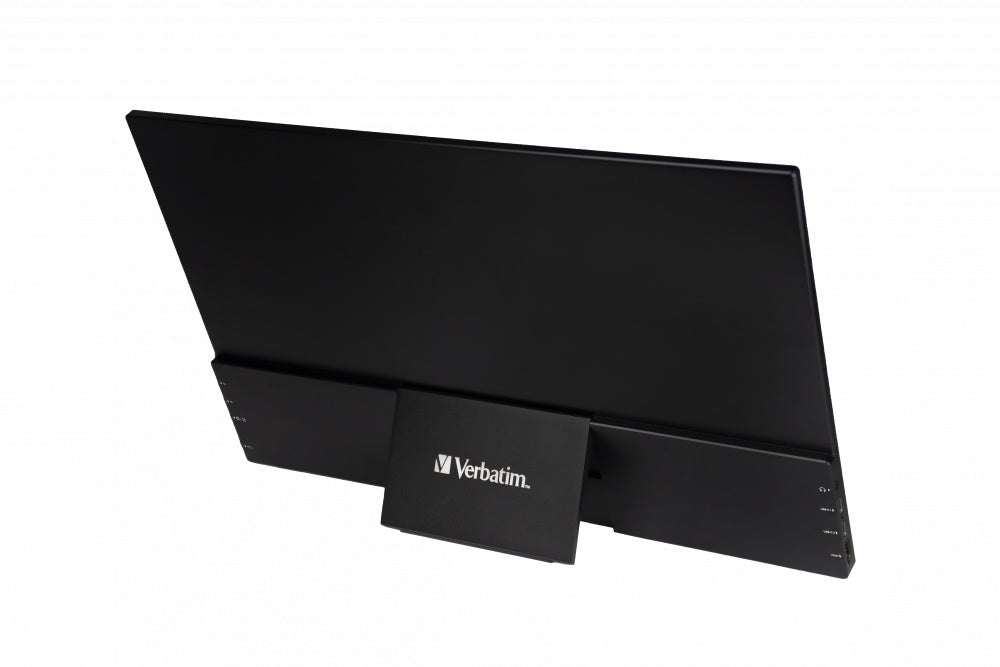 Monitor Portatil Verbatim 15.6", Touch, FHD 1920x1080, Negro