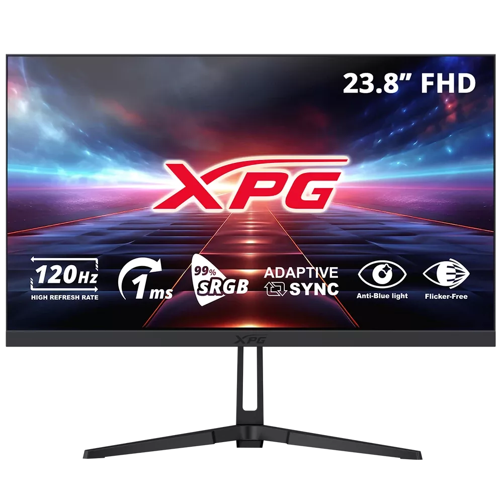 Monitor XPG 23.8" Plano IPS 1920X1080 FHD 120hz Negro