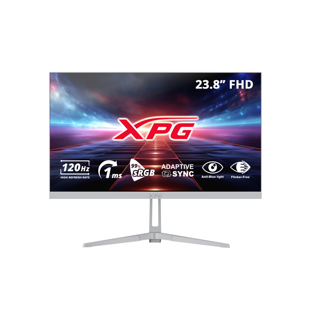 Monitor XPG 23.8" Plano IPS 1920X1080 FHD 120hz Blanco