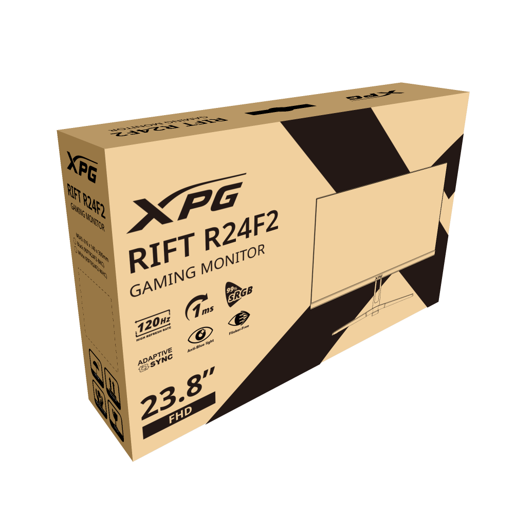 Monitor XPG 23.8" Plano IPS 1920X1080 FHD 120hz Blanco