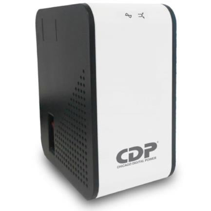 Regulador CDP R2C-AVR1008 1000VA/500W 8 NEMA 5-15R (4 con AVR) indicadores LED corriente máxima 6 Amp.