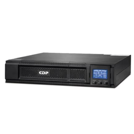 UPS CDP Online UPO11-3RT rack 2U/torre doble conversión Onda Senoidal pura 3000VA/2700W LCD 8 NEMA 5-15R/5-20R 1x USB 1x RS232