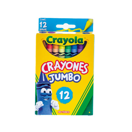 Crayones Crayola Jumbo Con 12 Piezas