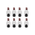 Kit cámaras WiFi 8x CS-H8C + 8x HS-TF-E1/32G audio dos vías detección movimiento luz blanca sirena exterior con protección