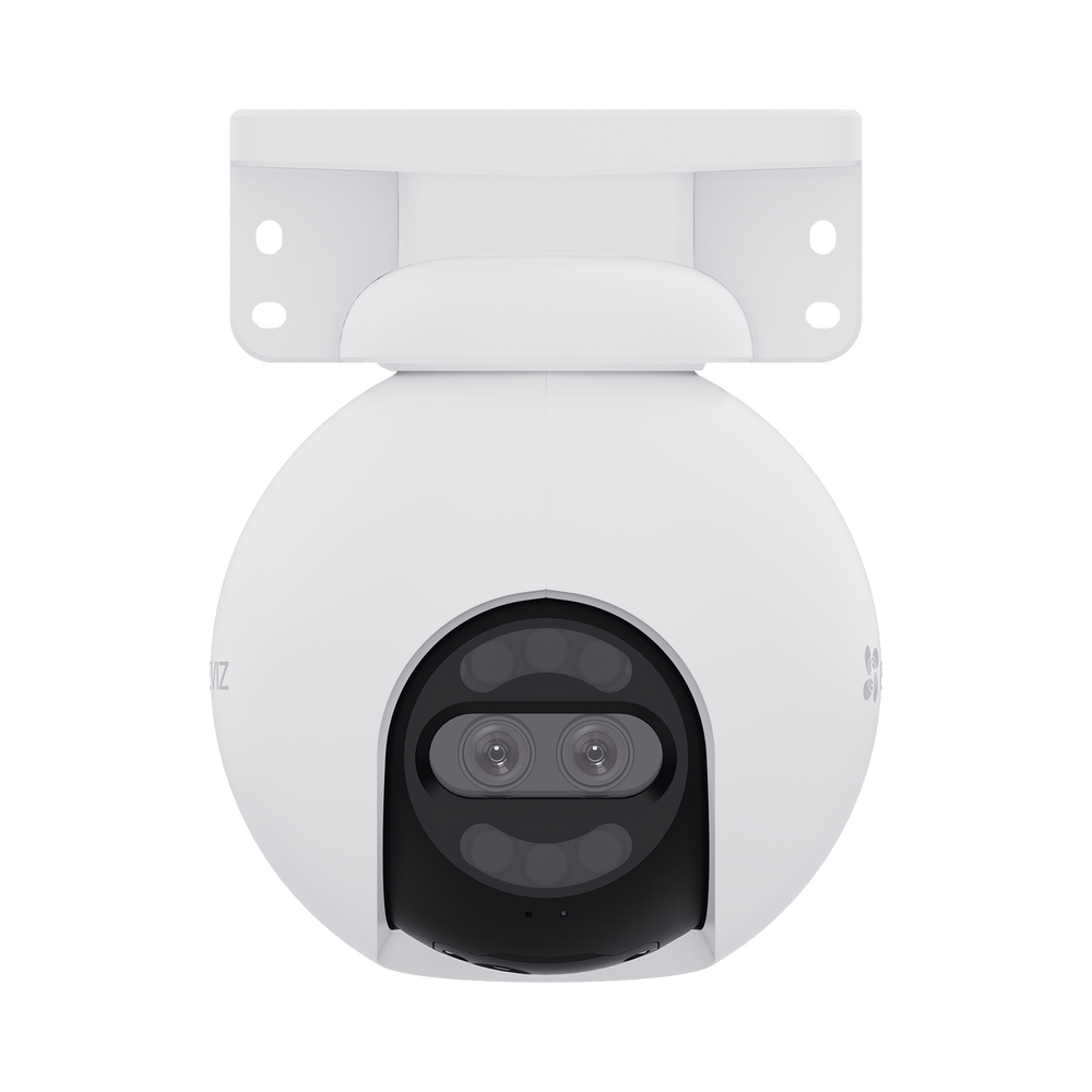 Camara PT / Wi-Fi / Lente Dual / Panoramica 360 / Resolucion 4K / Vision Nocturna ColorFULL  / IA Deteccion de Humanos y Vehiculos / Alarma con Sirena y Luz / IP65
