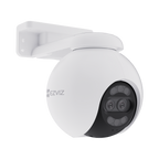 Camara PT / Wi-Fi / Lente Dual / Panoramica 360 / Resolucion 4K / Vision Nocturna ColorFULL  / IA Deteccion de Humanos y Vehiculos / Alarma con Sirena y Luz / IP65
