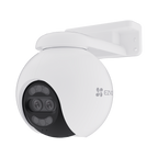 Camara PT / Wi-Fi / Lente Dual / Panoramica 360 / Resolucion 4K / Vision Nocturna ColorFULL  / IA Deteccion de Humanos y Vehiculos / Alarma con Sirena y Luz / IP65