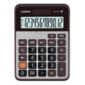 Calculadora De Escritorio Casio Mx-120B 12 Digitos Pantalla Extra Grande Doble Alimentacion De Bateria