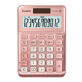 Calculadora De Escritorio Casio Ms-120Fm-Pk De 12 Digitos Rosa Metalico Costo Venta Y Margen Doble Alimentacion