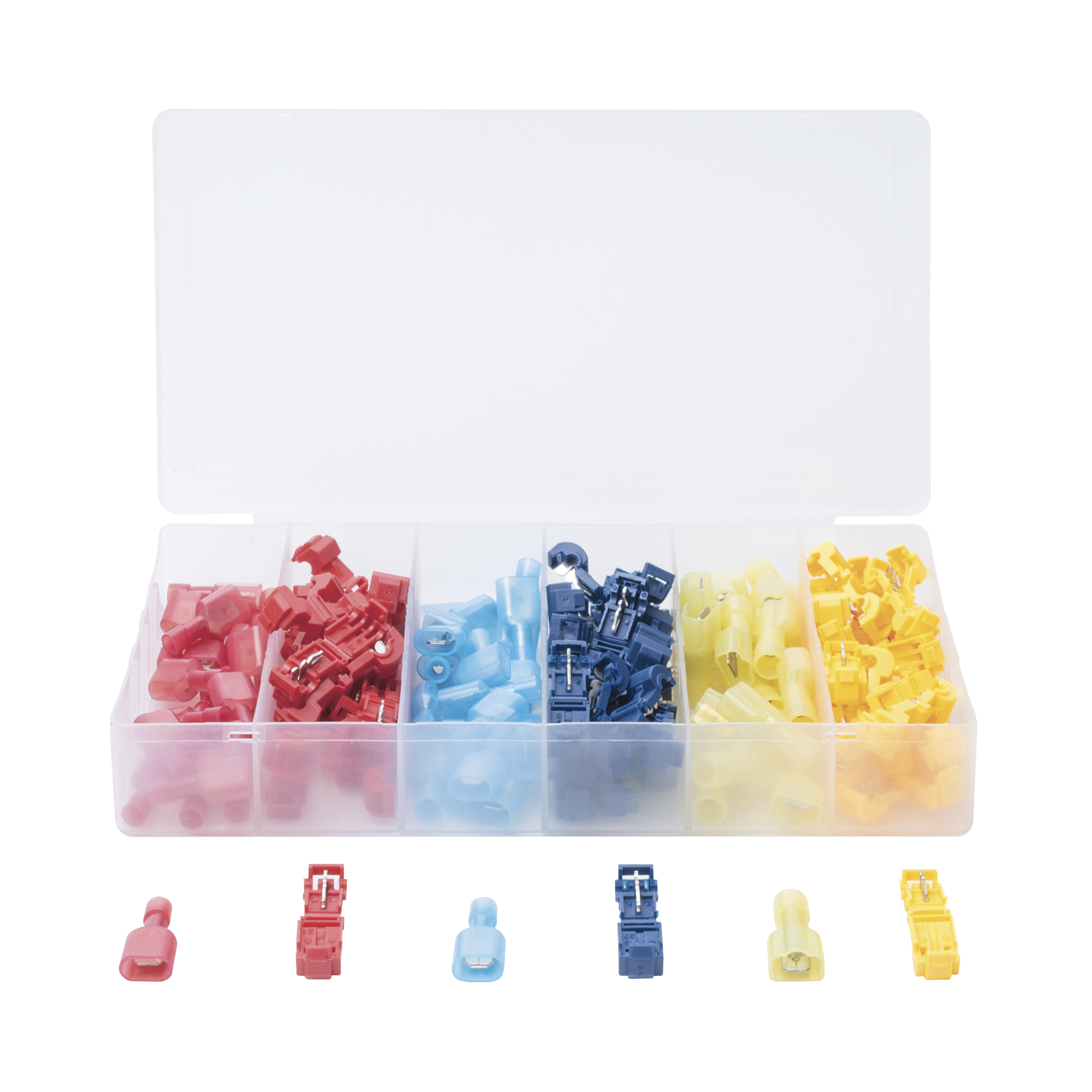 Kit de 60 Conectores Eléctricos Tipo T-TAP