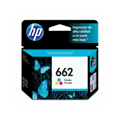 Tinta HP 662 Tricolor