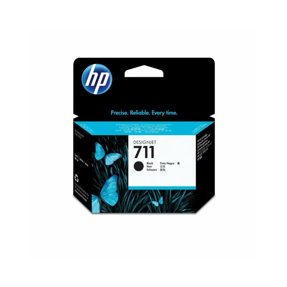 Tinta HP DesignJet HP 711 80ml Color Negro
