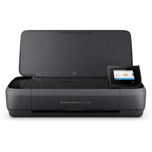 Multifuncional Móvil HP OfficeJet 250 10 ppm Pantalla Táctil CGD IR de 2.65" a Color Hasta 500 páginas